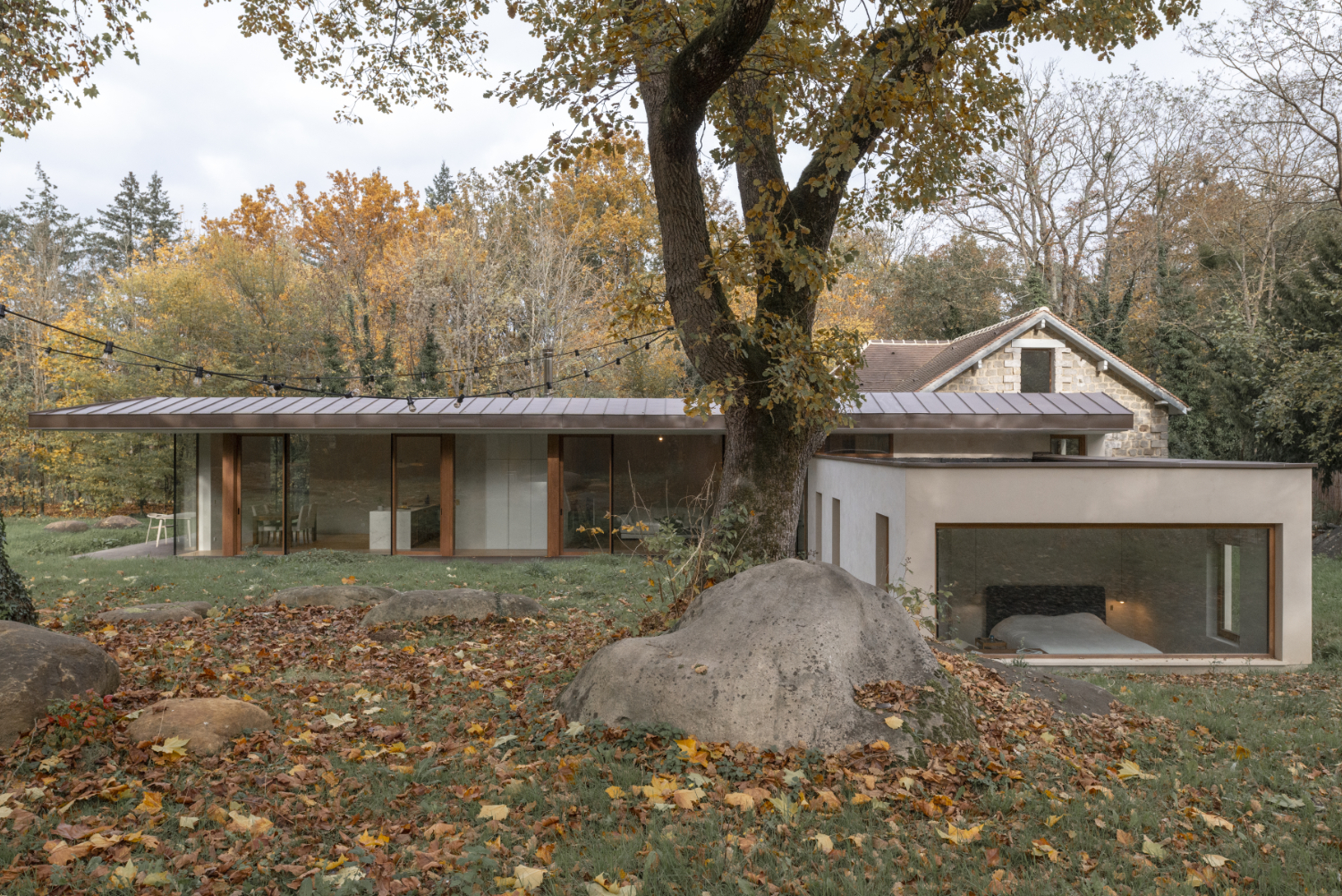 Bioclimatic House Sous les Ailes